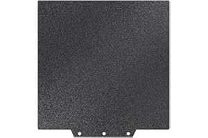 IDEAFORMER IR3 IdeaFormer Double Sided Black Textured PEI Build Plate for Adventurer 5M/5M Pro, Flexible PEI Spring Steel Sheet Print Bed 235x235mm for Flashforge AD5M/AD5M Pro