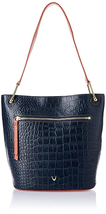 Hidesign Womens Shoulder Bag (Midnight Blue Lobster)