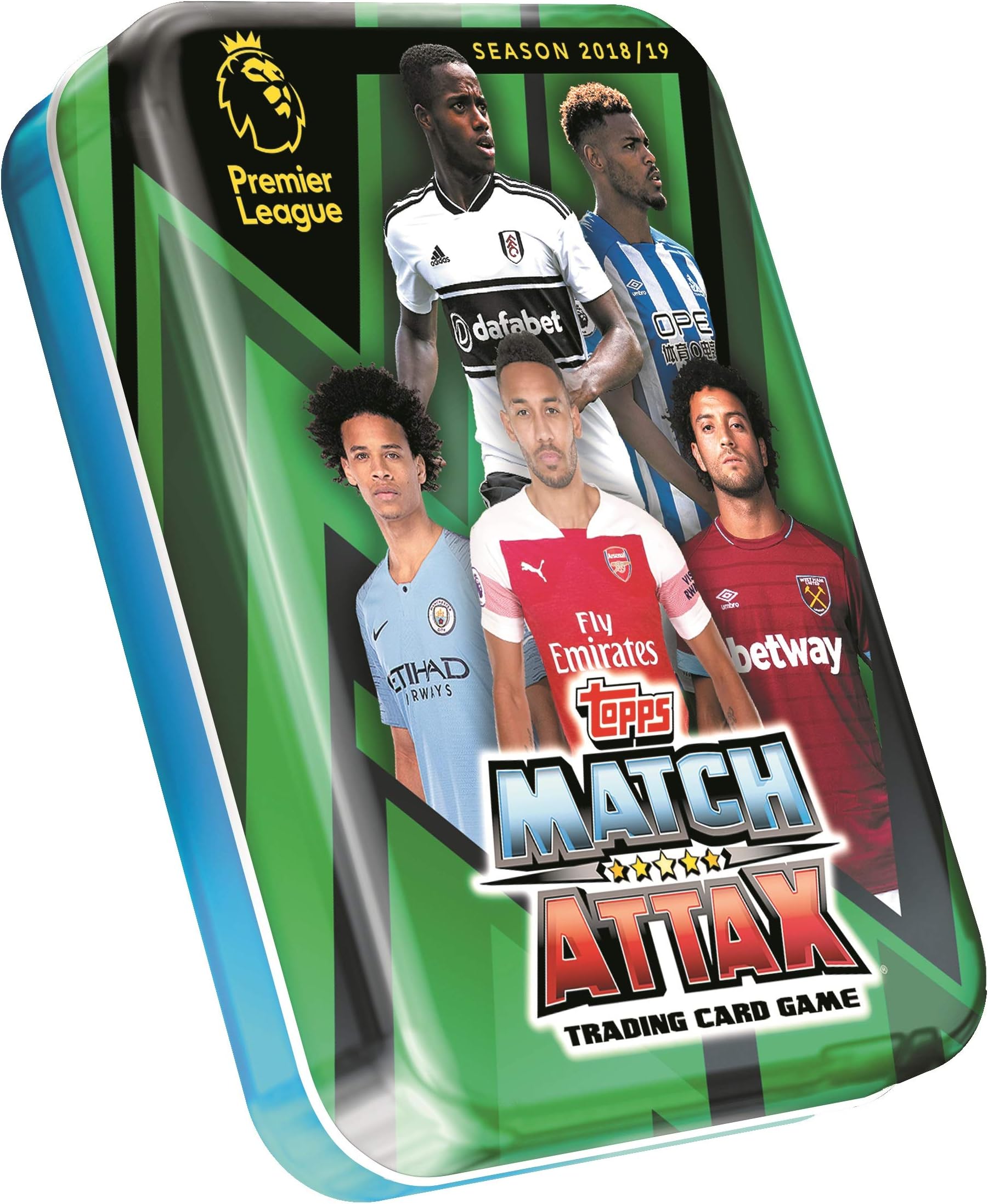 EPL 2018-19 Topps Match Attax Cards - Mini Tin (45 Cards + LE Gold)