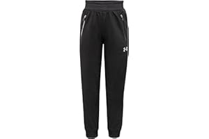 Under Armour Boys' Pennant Tapered Track Pants, Jogger Style Sweatpants with Zipper Pockets