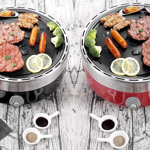 Freshore Portable Smokeless Charcoal BBQ Grill Outdoor Camping