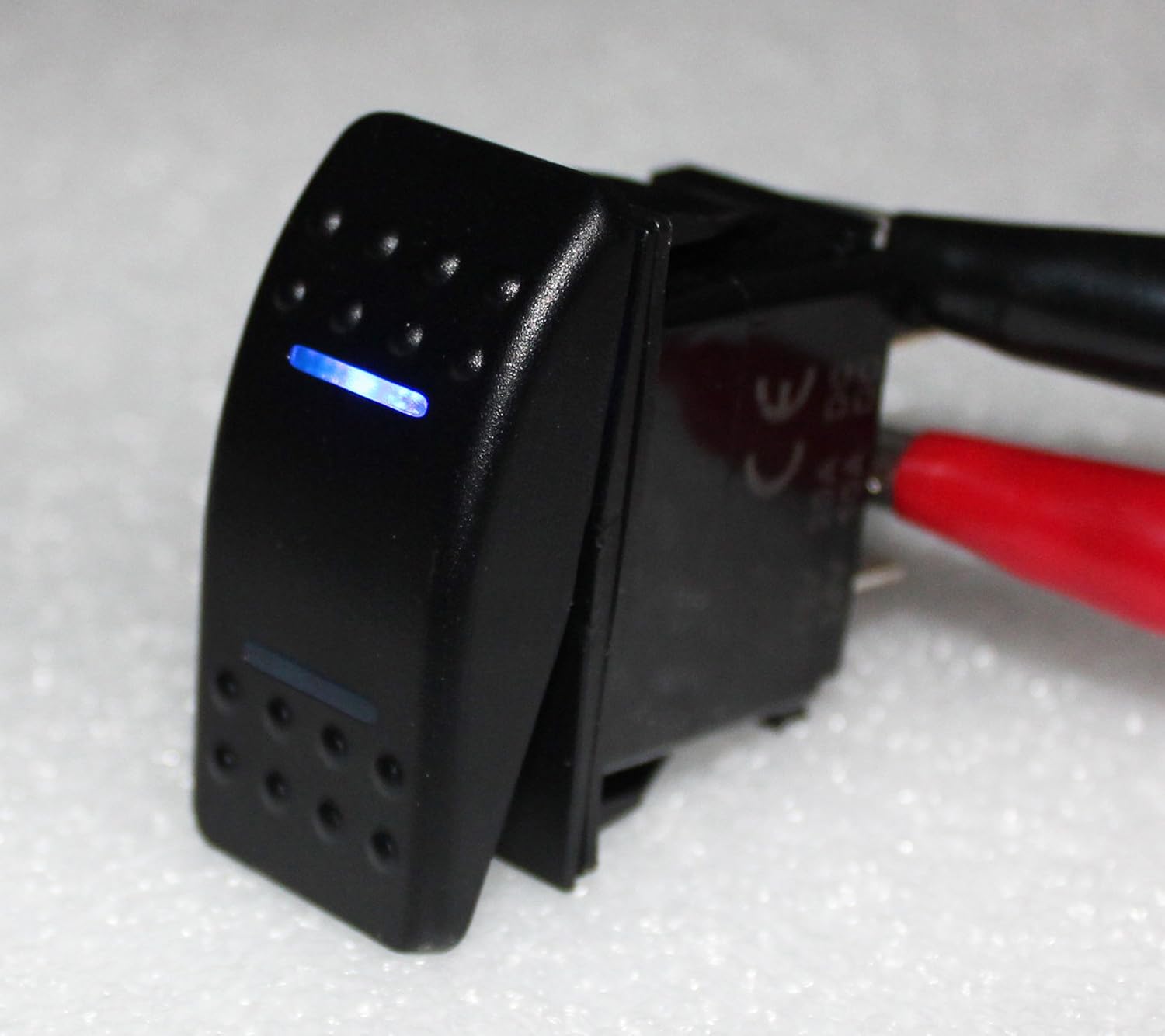 Bandc Marine Boat Car 7 Pins 2 Light Blue Led On-off-on Rocker Switch Dpdt Waterproof 12v 24v: Sports & Outdoors