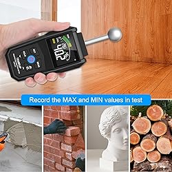 Moisture Meter - TEMIRUP Pin & Pinless Wood