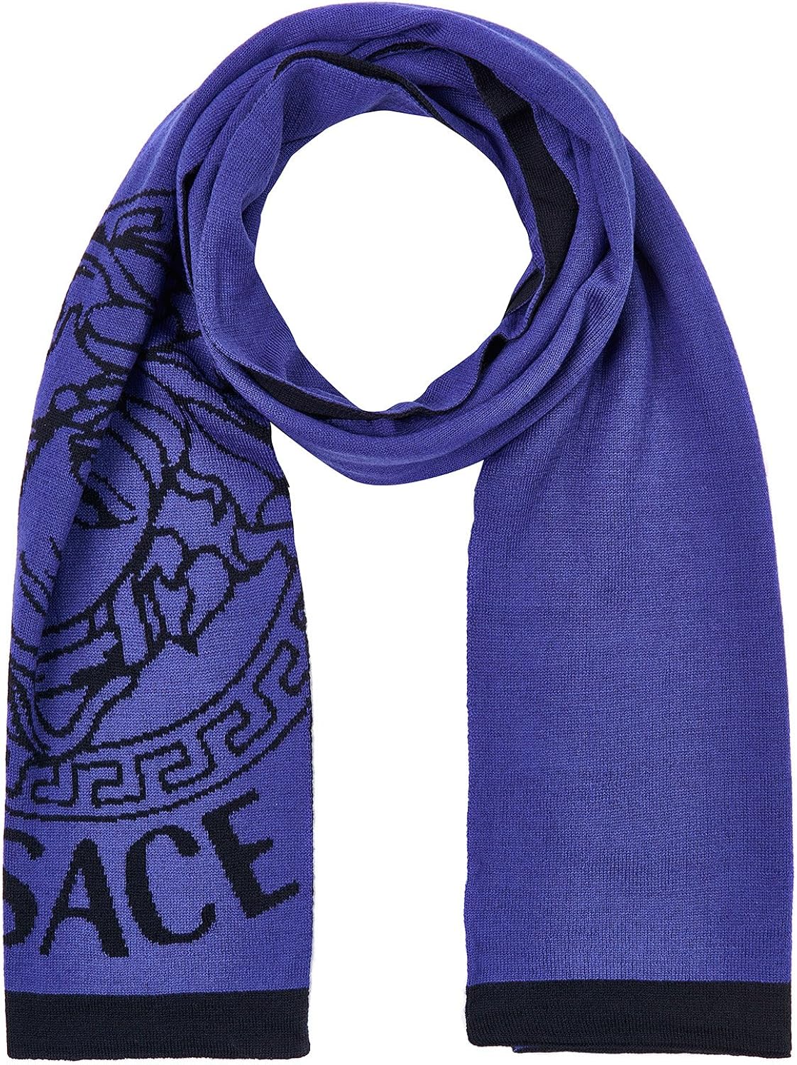 Amazon Versace (ヴェルサーチ) スカーフ (U03Sc45249) One Size パープル [並行輸入品