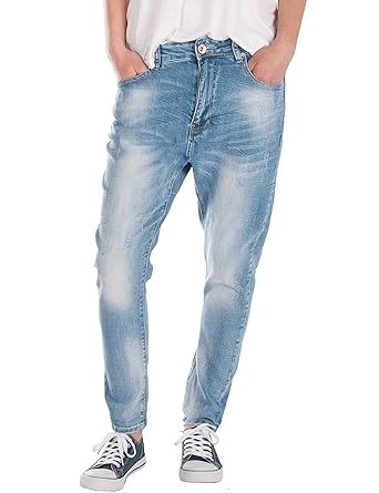 Fraternel Damen Jeans Hose Boyfriend Baggy used relaxed fit