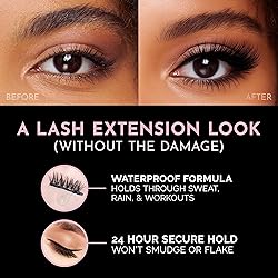 Luxillia Magnetic Eyeliner & Lashes Kit 10 Piece