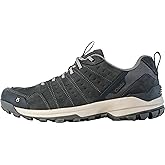 Oboz Men's Sypes Low Leather B-Dry Hiking Shoe, Lava Rock, 7 Wide