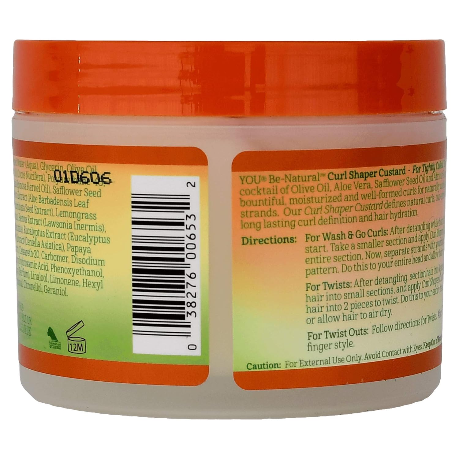 Amazon Com Luster S You Be Natural Botanical Curl Shaper Custard