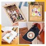 TECKWRAP Self Adhesive Laminating Sheets Clear Sticker Paper A4 28 Sheets Glossy view 6