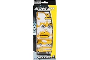 DARON 5 Piece Construction Vehicle Gift Pack(Vehicle May Vary)
