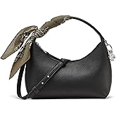 DKNY womens Imma Crossbody Bag With Logo Keychain and Tie Scarf