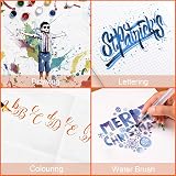 Amteker Watercolor Brush Pens Set 24+2 Flexible Nylon Tips Non-Toxic view 7