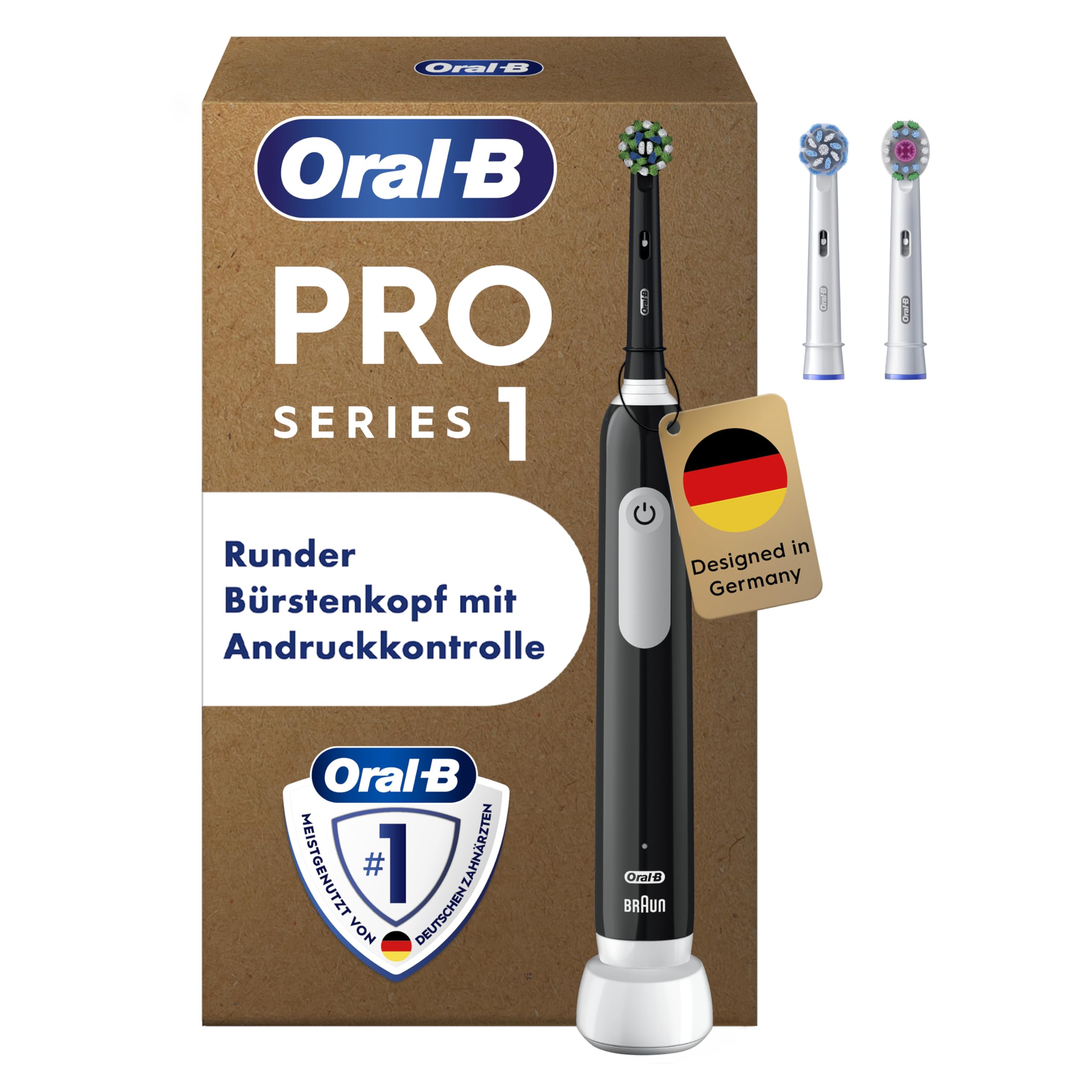 Oral-B Pro Series 1 Elektrische Zahnbürste, Schwarz