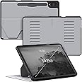 ZUGU Compatible with Samsung Galaxy Tab S10+/S9+ Case, 12.4 Inch S10+/S9+ Tablet Case, Sleek Design Slim Protective Case, Magnetic Stand, Sleep/Wake Magnetic Cover, Galaxy Tab S10Plus /S9 Plus, Artic