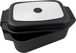 Karcher Bräter 2in1 (Aluguss, 8,7 Liter, inkl. Deckel und Topfhandschuhen) schwarz