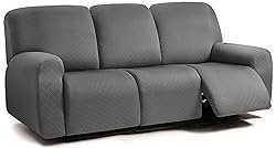 ULTICOR Squared Jacquard Design 8-Pieces Recliner