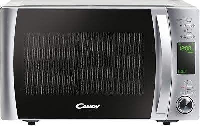X-Range CMXG22DS/ST, Microondas con Grill, 22L, 1250W, 5 Niveles, Digital, 40 Programas, Bloqueo, Plato 25,5CM, Grill Rack, Accesorio Vapor, Express Cooking, Temporizador, App simply-Fi, Inox