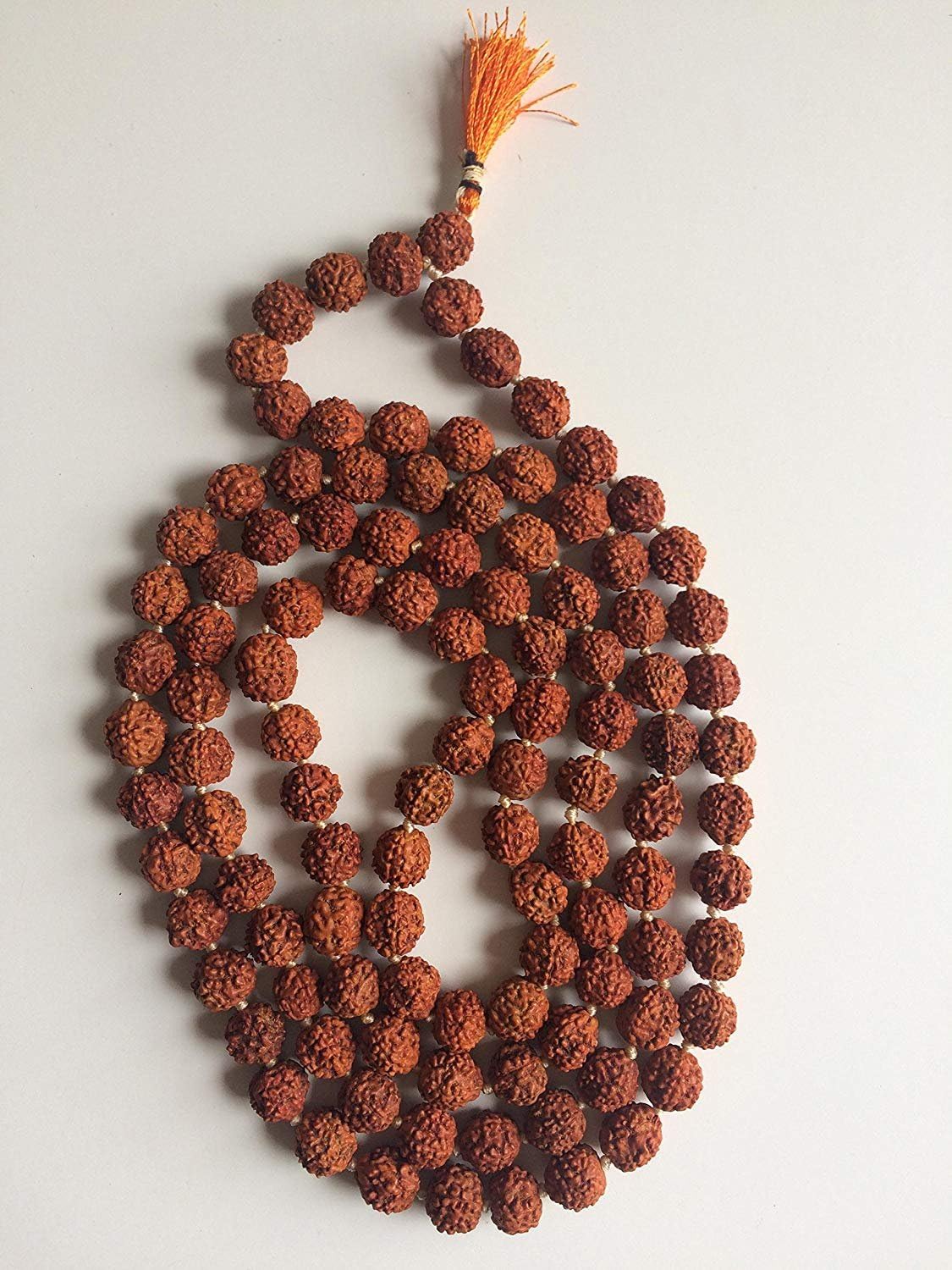Ophion Rudraksha Japa Mala 108 + 1 Beads Prayer Beads