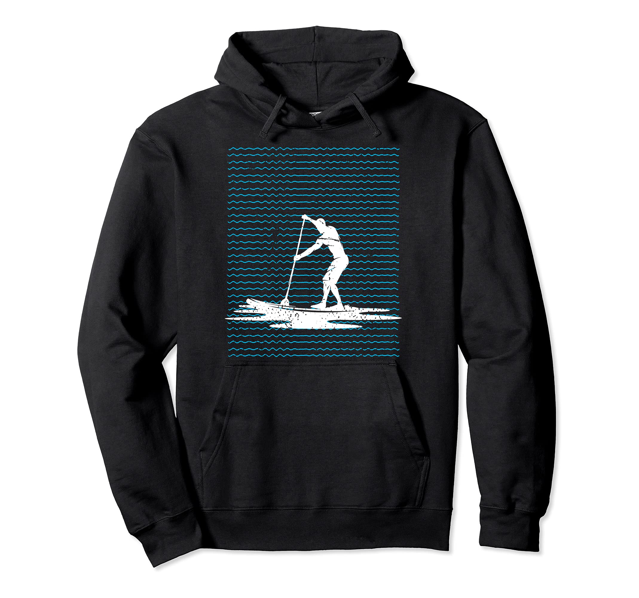 Stand Up Paddling Stand Up Paddler Paddleboarding SUP Pullover Hoodie