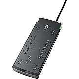 APC Surge Protector Power Strip with USB Ports, P12U2, 4320 Joule, 12 Outlet Surge Protector