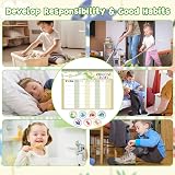 Khlerox Magnetic Reward Chart for Kids 26 Chore Charts 1680 Stars 84 Stickers view 4