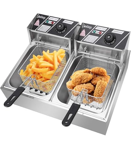 Amazon.com: ZOKOP EH82 5000W MAX 110V 12.7QT/12L Stainless Steel