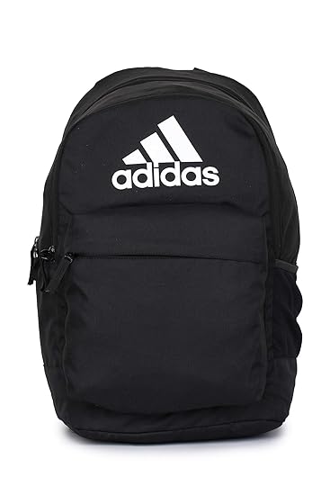 Adidas Unisex Black Classic Pocketl Backpack