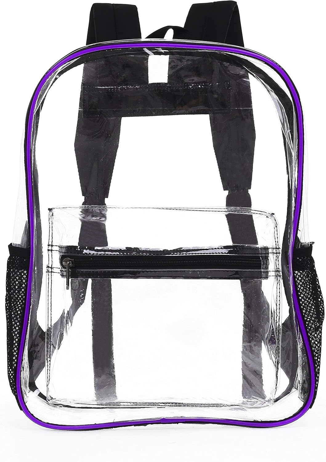 colored clear backpack