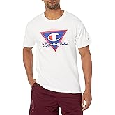 Champion Men's Classic T Shirt, Triangle Graphic