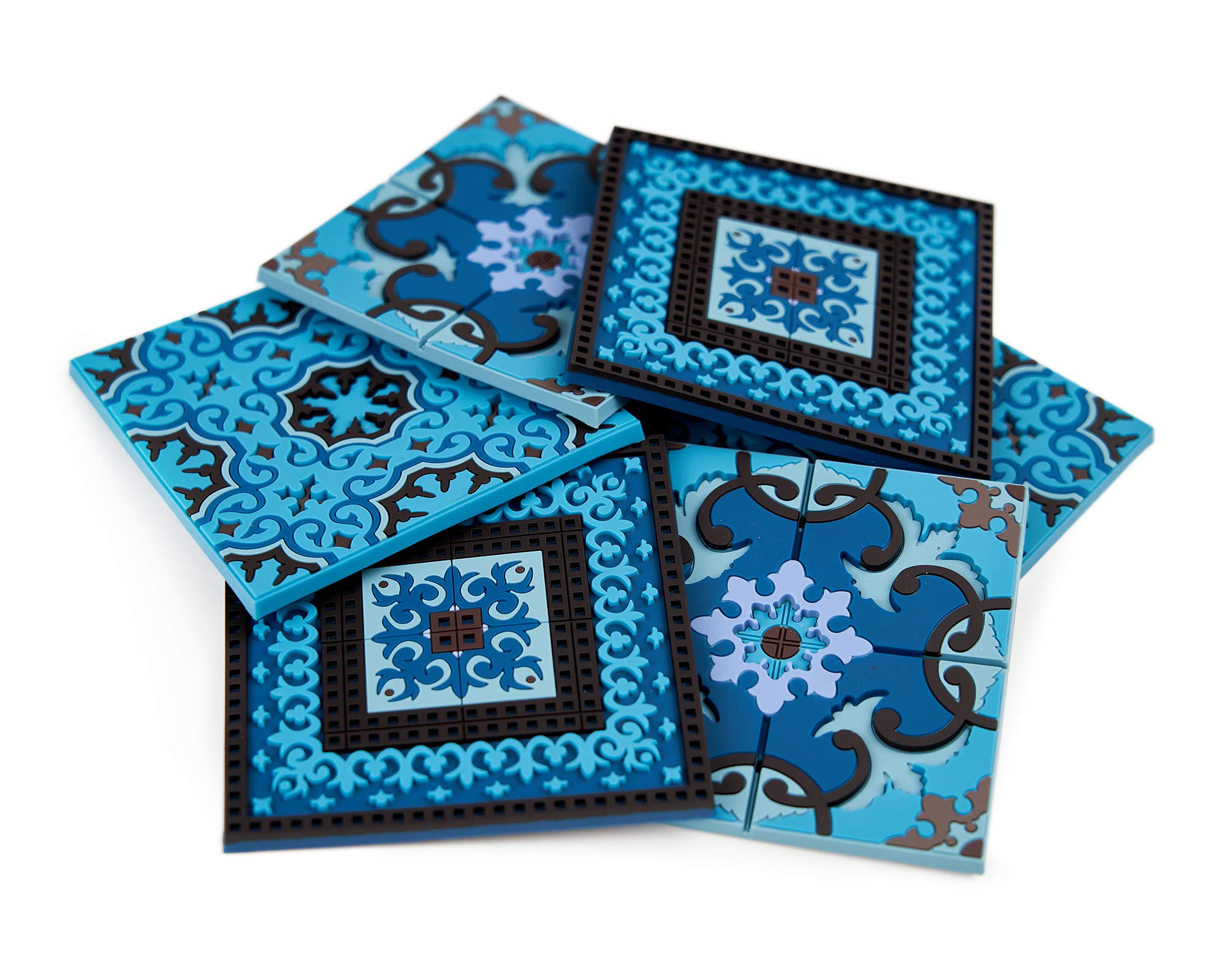 Images d'Orient Set of 6 Coasters | Blue's Combo