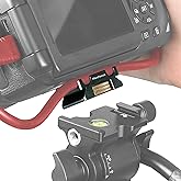MINIFOCUS Camera Cable Clamp with Arca Swiss System, Aluminum Alloy Tether Cable Block Clip with 4 Grooves, USB Cable Lock Clip Clamp HDMI Protector for All DSLR Cameras Cable