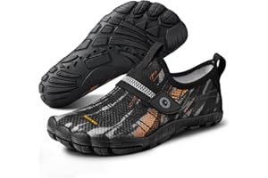 SEEKWAY Barefoot Water Shoes for Kids - Wide Toe Box and Quick-Dry Sand Shoes Toddler for Hiking Swim Beach Pool Kayak Sport Accessories, Camping Essentials Must-Haves for Boys Girls Sizes