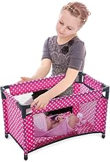 Molly Dolly Baby Doll Cot Bed for Dolls Up to 45cm 18 inches view 2
