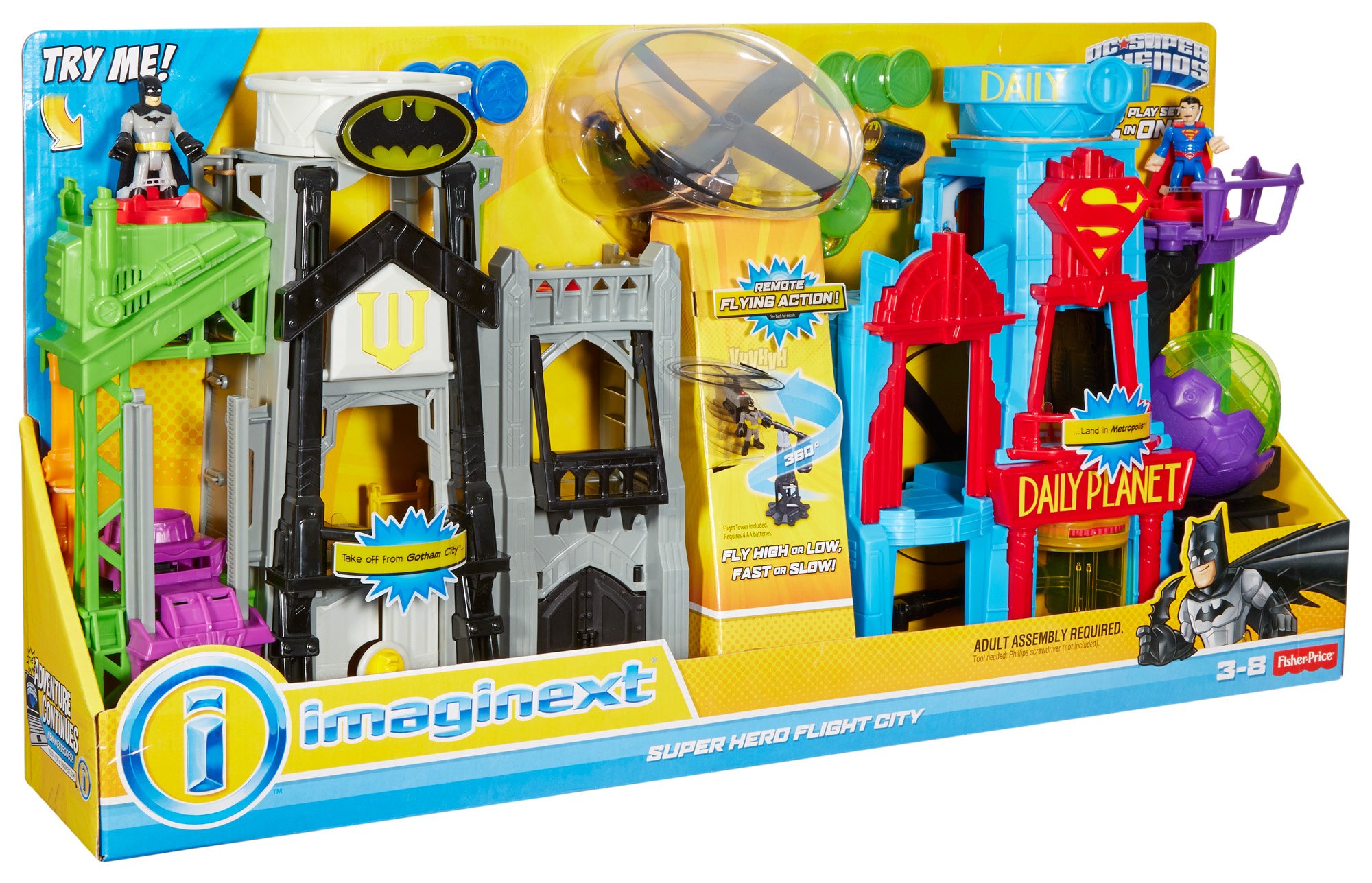 FisherPrice Imaginext DC Super Friends, Super Hero Flight City Buy