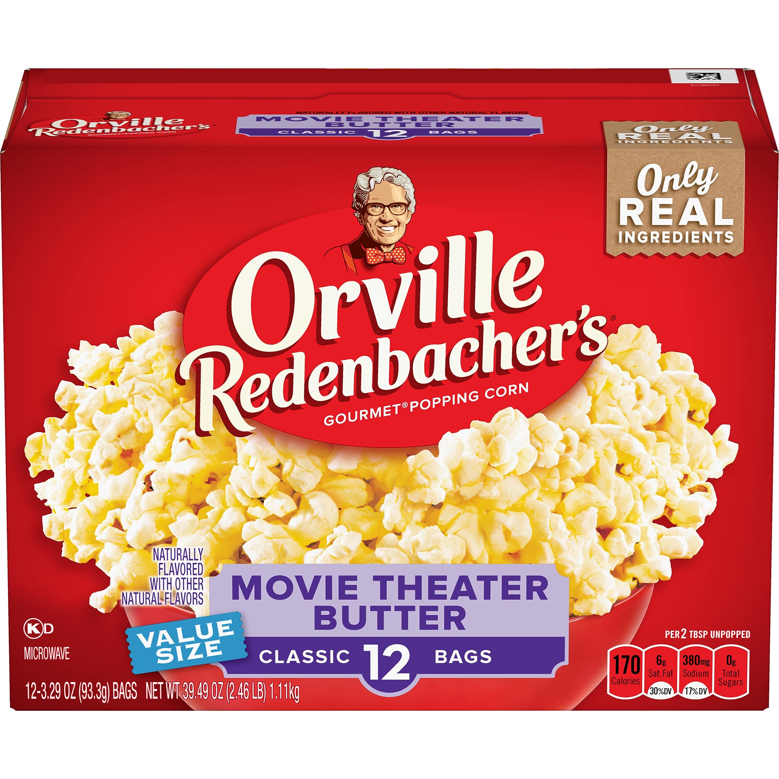 ORVILLE REDENBACHER'S Microwave Movie Theater Butter, 39.49 oz