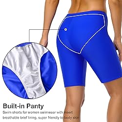 Firpearl Women UV Sport Board Shorts Swimsuit