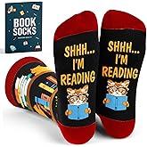 Book Lovers Gifts, Funny Reading Socks for Book Lovers, Cute Gifts for Readers Women, Ideal gifts Socks For Reader