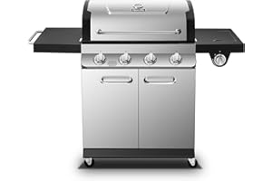 Dyna-Glo DGP483SSN-D Premier 4 Burner Natural Gas Grill, Stainless