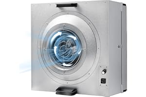 EUWAY Laminar Flow Hood 110V with H14 HEPA Filter FFU Class 100 / ISO 5 Cleanliness for Mycology Lab/Clean Room