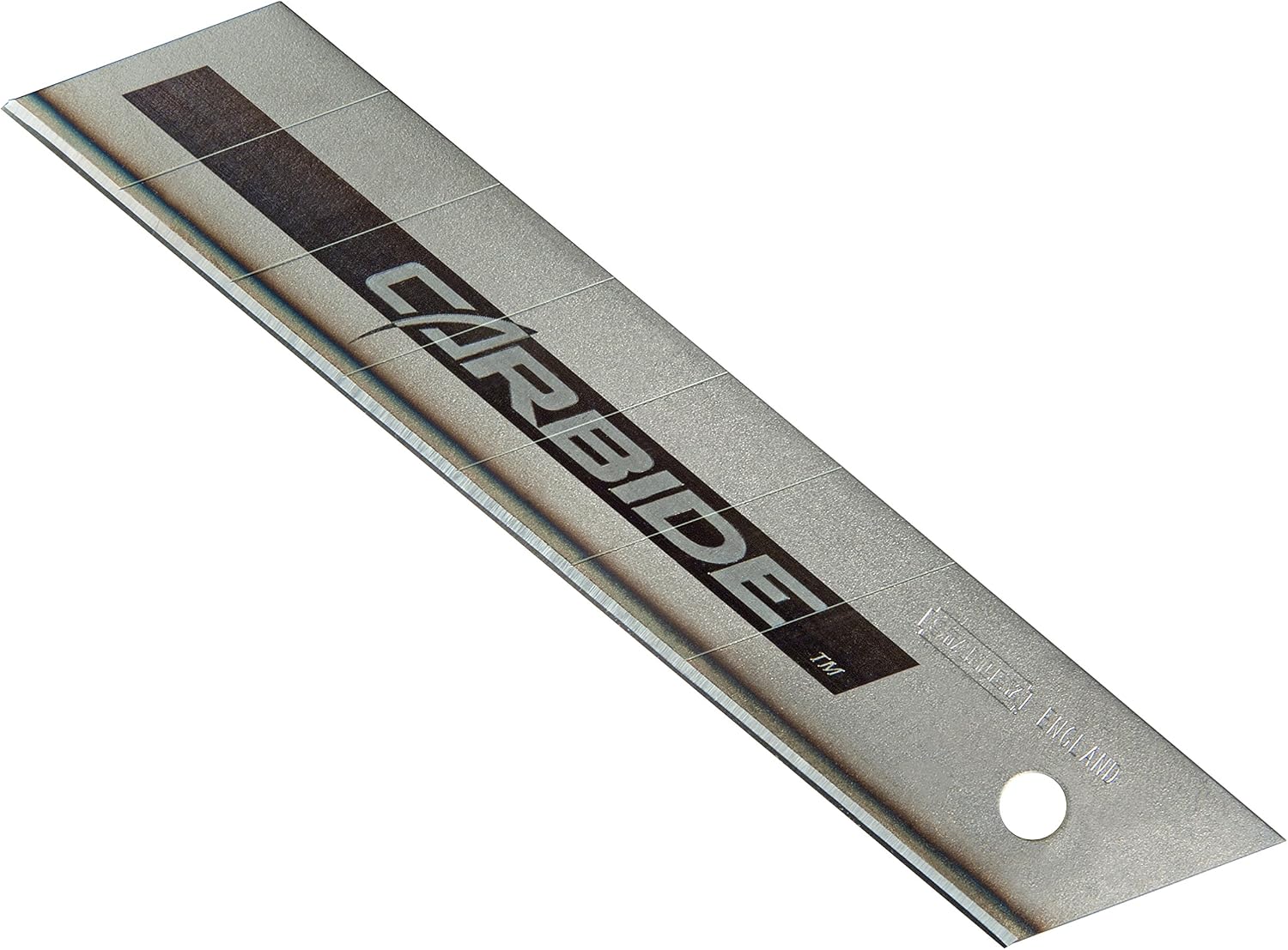 Stanley FatMax STHT0-11818 18mm Carbide Snap Off Blades (Pack of 5), Silver, 18 mm (5 Pieces)