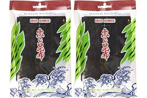 VALUE PACK - Dashi Kombu Dried Seaweed, 4oz Each, Pack of 2