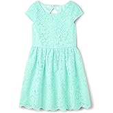 The Children's Place Girls' Short Sleeve Dressy Dresses