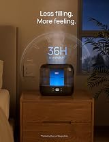 DREO Smart Humidifier 4L Cool Mist Bedroom App Voice Control Night Light view 8