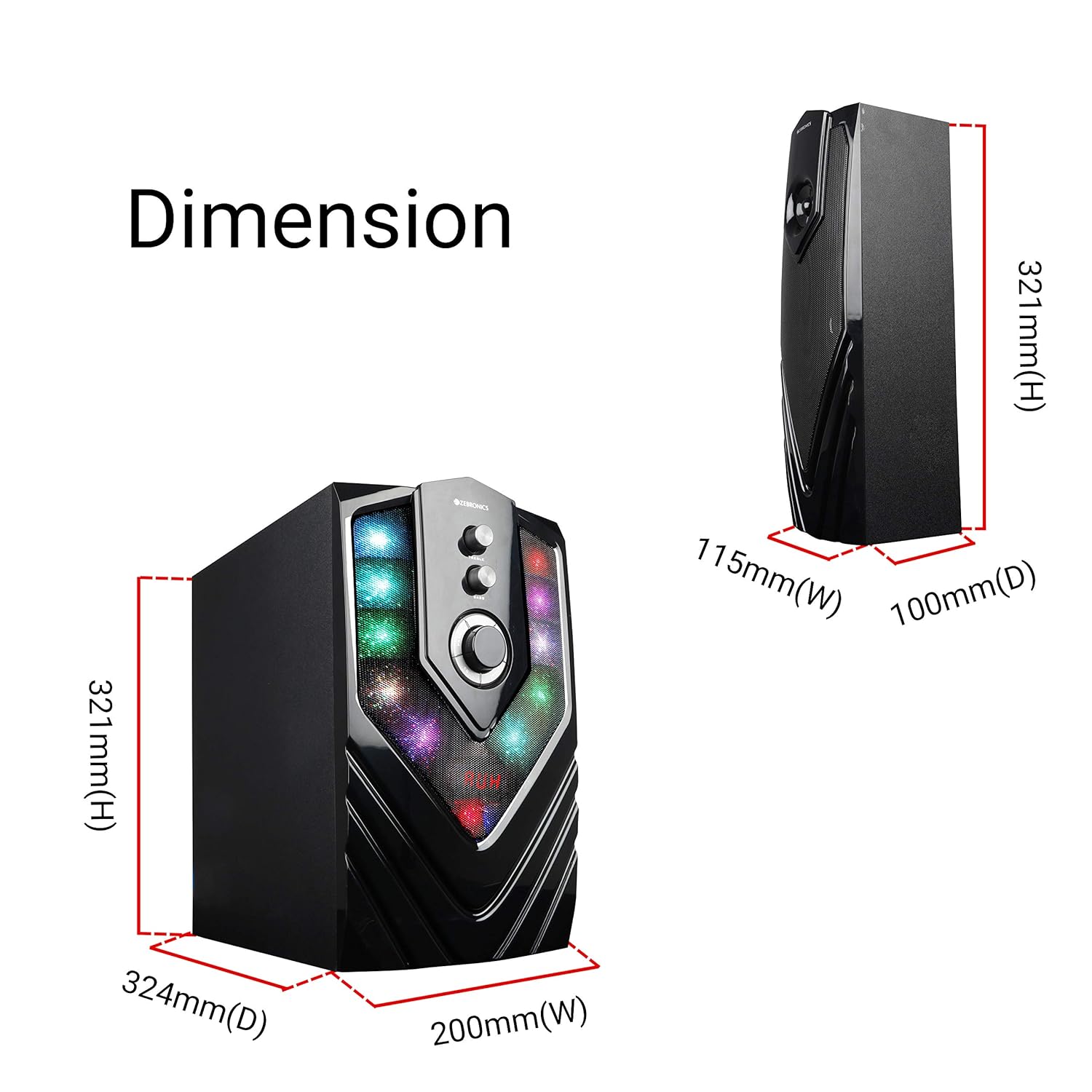 zebronics samba home theatre