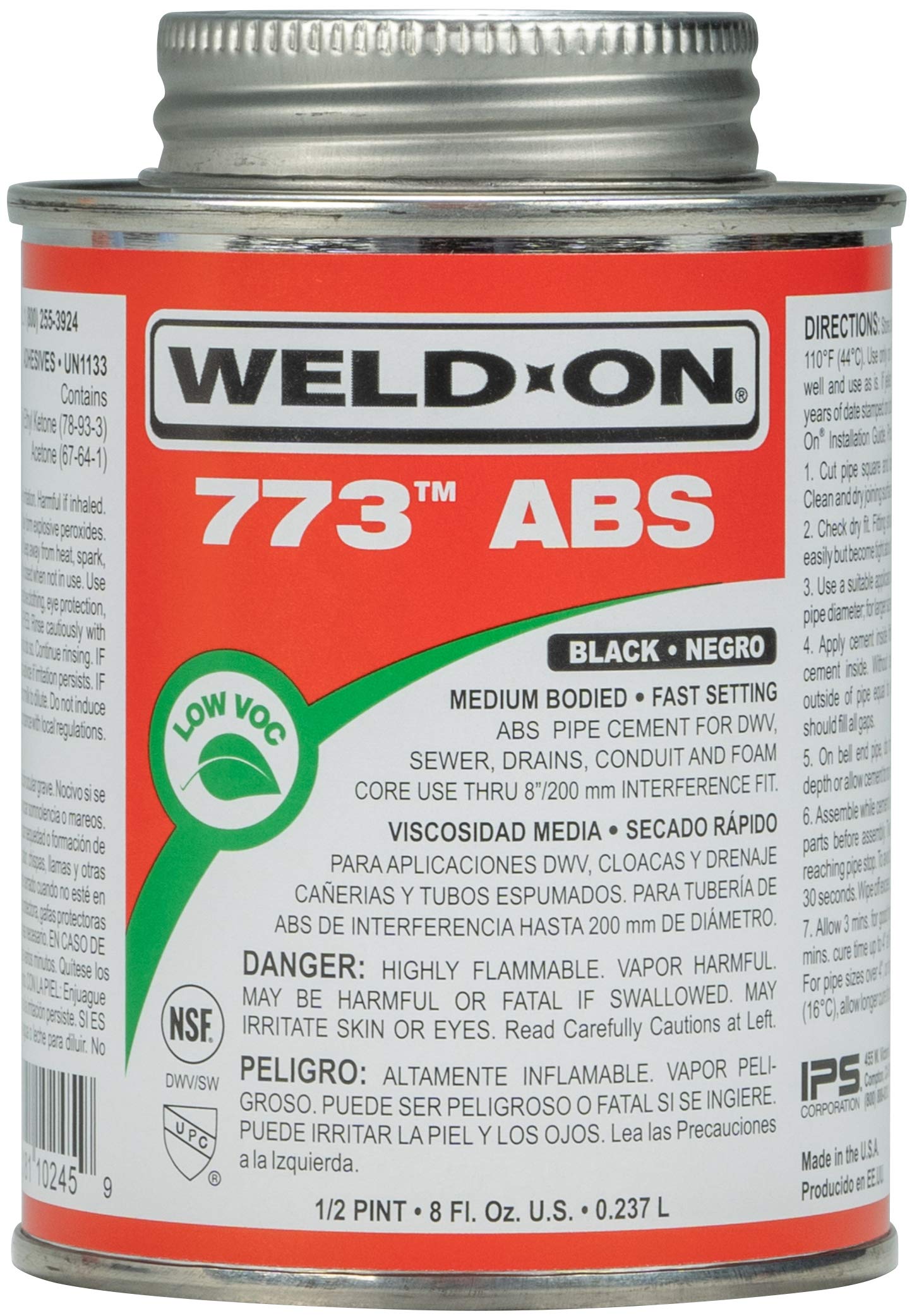 WELD-ON 10245 773 ABS Medium-Bodied High Strength