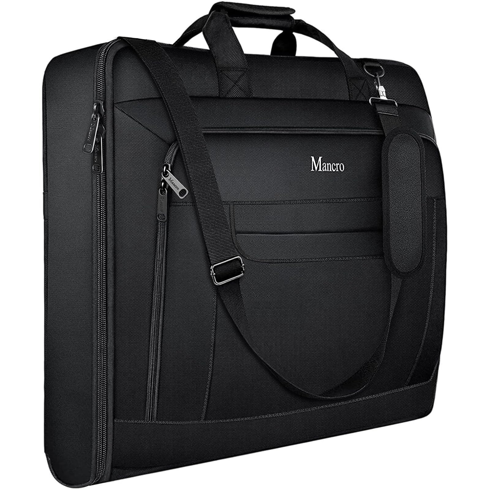 Mancro Garment Bags for Travel, Large Travel Suit