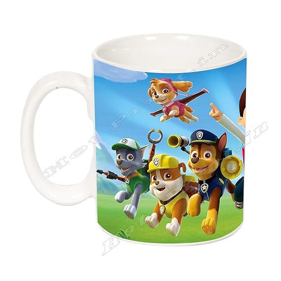 paw patrol hot chocolate mug