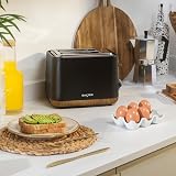 Salter Toronto 2-Slice Toaster 6 Browning Levels Wide Slots 815W Black view 7