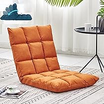 Amazon.com: Diumy Floor Chair with Back Support,Folding Lazy