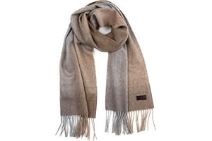 Hickey Freeman Patterned 100% Italian Cashmere Scarf for Men – Ultra-Soft Men’s Winter Scarves, 66-Inches x 12-Inches